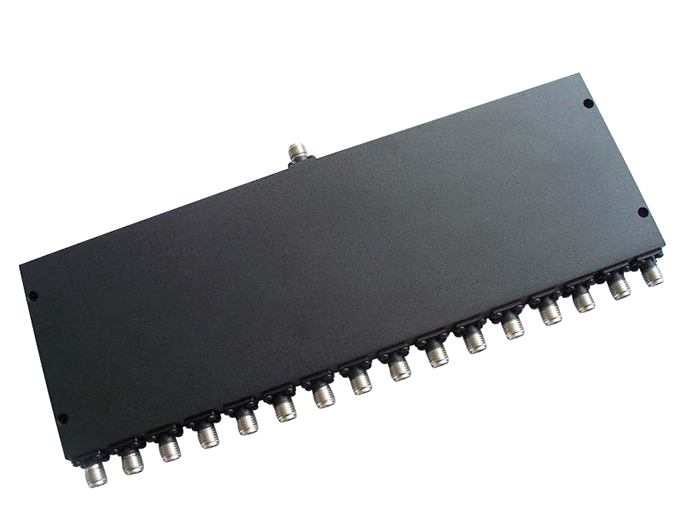16 Way Power Divider</p> From 400MHz to 400