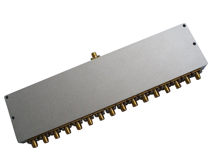 16 Way Power Divider</p> From 500MHz to 1000MHz
