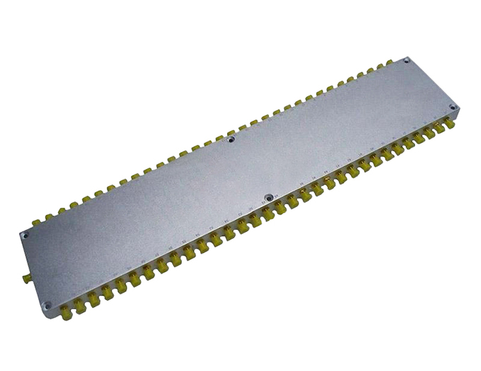 64 Way Power Divider</p> From 3400MHz to 4200MHz